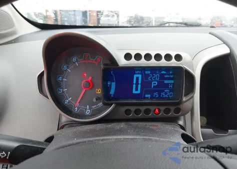 2014 Chevrolet Sonic Lt Auto из США, поврежденный, VIN 1G1JC5SH4E4176196